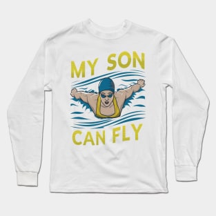 my son can fly Long Sleeve T-Shirt